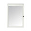 Armoire de salle de bains avec miroir GoodHome Perma blanc L. 50 cm