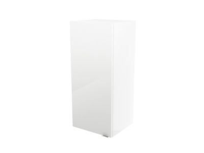 Armoire de salle de bains blanc brillant l.40 x H.90 x P.36 cm, GoodHome Imandra