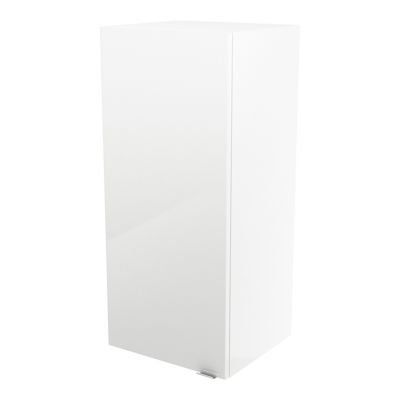 Armoire de salle de bains blanc brillant l.40 x H.90 x P.36 cm, GoodHome Imandra