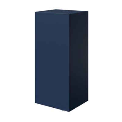 Armoire de salle de bains bleu nuit mat l.40 x H.90 x P.36 cm, GoodHome Imandra