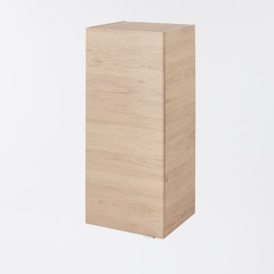 Armoire de salle de bains effet chêne l.40 x H.90 x P.36 cm, GoodHome Imandra