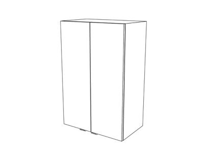 Armoire de salle de bains effet chêne l.60 x H.90 x P.36 cm, GoodHome Imandra