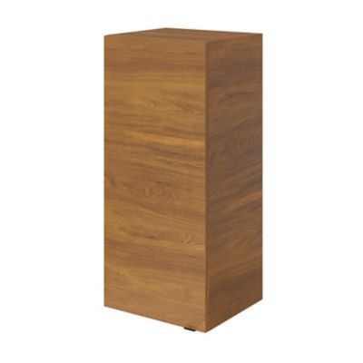 Armoire de salle de bains effet noyer l.40 x H.90 x P.36 cm, GoodHome Imandra