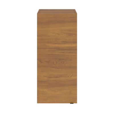 Armoire de salle de bains effet noyer l.40 x H.90 x P.36 cm, GoodHome Imandra