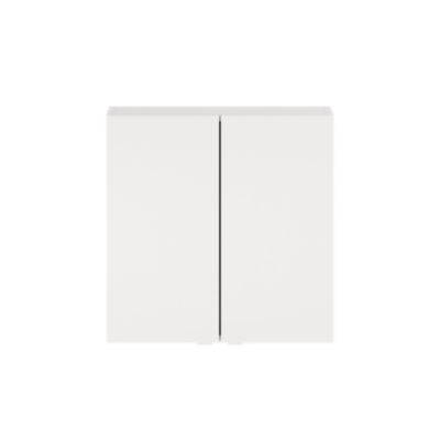 Armoire de salle de bains faible profondeur blanc mat l.60 x H.60 x P.15 cm, GoodHome Imandra