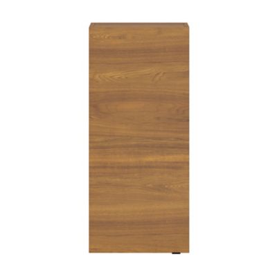 Armoire de salle de bains faible profondeur effet noyer l.40 x H.90 x P.15 cm, GoodHome Imandra