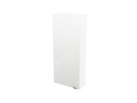 Armoire de salle de bains faible profondeur GoodHome Imandra blanc L.40 x H.90 x P.15 cm