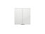 Armoire de salle de bains faible profondeur GoodHome Imandra blanc L.60 x H.60 x P.15 cm