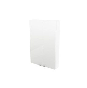 Armoire de salle de bains faible profondeur GoodHome Imandra blanc L.60 x H.90 x P.15 cm