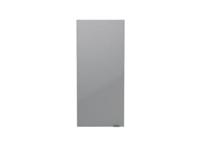 Armoire de salle de bains faible profondeur GoodHome Imandra gris L.40 x H.90 x P.15 cm
