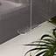 Armoire de salle de bains faible profondeur GoodHome Imandra gris taupé L.60 x H.90 x P.15 cm