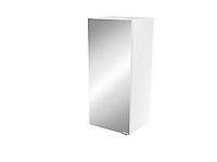 Armoire de salle de bains GoodHome Imandra blanc miroir L.40 x H.90 x P.36 cm