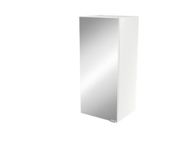 Armoire de salle de bains GoodHome Imandra blanc miroir L.40 x H.90 x P.36 cm Castorama