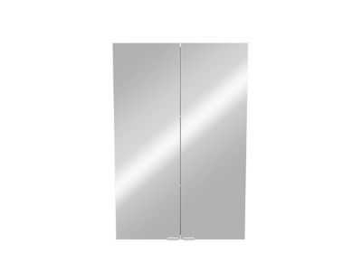 Armoire De Salle De Bains Goodhome Imandra Blanc Miroir L 60 X H 90 X P 36 Cm Castorama