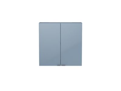 Armoire De Salle De Bains Goodhome Imandra Bleu L 60 X H 60 X P 15 Cm Castorama