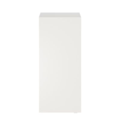 Armoire de salle de bains l.40 x H.90 x P.36 cm, blanc mat, Imandra