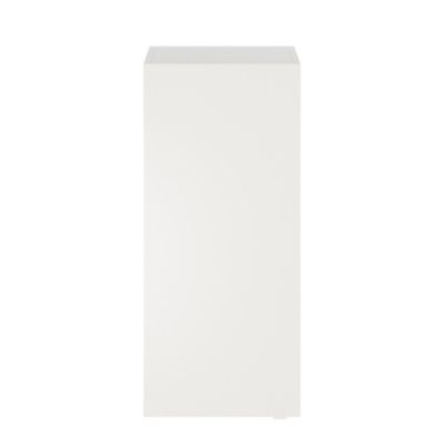 Armoire de salle de bains l.40 x H.90 x P.36 cm, blanc mat, Imandra