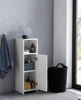 Armoire de toilette 30x95,5x30cm Meubles de salle de bain Étagère Moderne FineBuy
