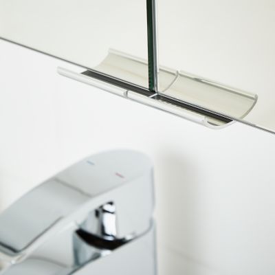 Armoire de toilette avec miroir l.60 x H.90 x P.15 cm, GoodHome Imandra