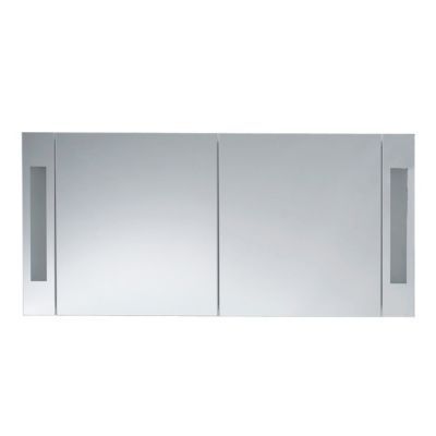 Armoire De Toilette Gris Laque Cooke Lewis Seton 120 Cm Castorama