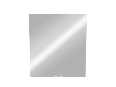 Armoire de toilette miroir l.80 x H.90 x P.15 cm, GoodHome Imandra