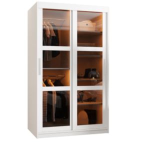 Armoire Dome a portes coulissantes H. 200 x L. 100 x P. 62 2 portes