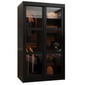 Armoire Dome a portes coulissantes H. 200 x L. 100 x P. 62 2 portes