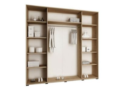 Armoire Dover 108, Nombre d'étagères: 9, 200x200x62cm