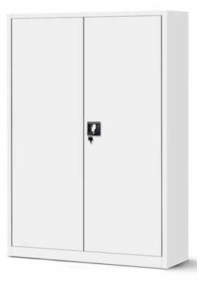 Armoire en métal verrouillable JAN H 1150 x 1850 x 400 mm blanc