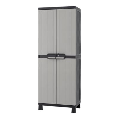 Armoire haute plastique 4 tablettes Links L.65 x H.173 x P.37 cm