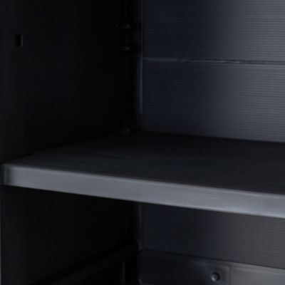Armoire haute plastique 4 tablettes Links L.65 x H.173 x P.37 cm