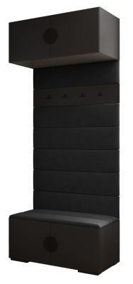 Armoire haute pour le hall Inova 4 100/47/236,7 (noir/noir)