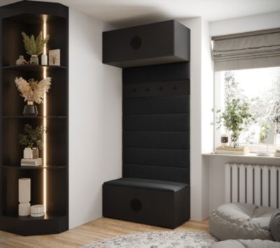 Armoire haute pour le hall Inova 4 100/47/236,7 (noir/noir)