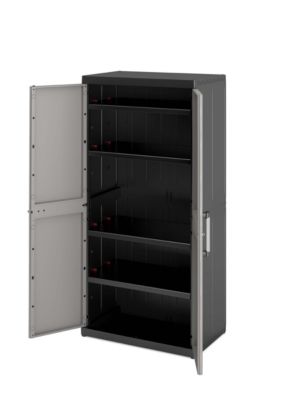 Armoire haute XL Links 4 tablettes L.89 x H.182 x P.54 cm