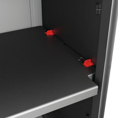 Armoire haute XL Links 4 tablettes L.89 x H.182 x P.54 cm