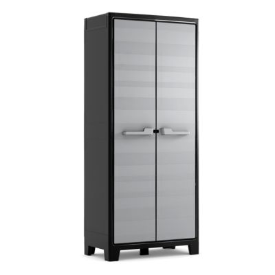 Armoire Holo Grise Interieur Exterieur 182 Cm Castorama