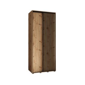 Armoire Lanko 1 a portes coulissantes H. 235,2 x L. 100 x P. 45 2 portes