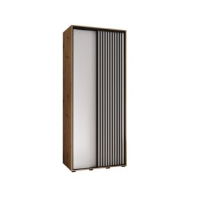 Armoire Lanko 1 a portes coulissantes H. 235,2 x L. 100 x P. 45 2 portes