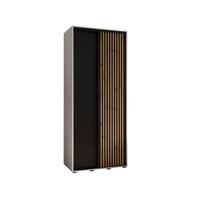 Armoire Lanko 1 a portes coulissantes H. 235,2 x L. 100 x P. 45 2 portes