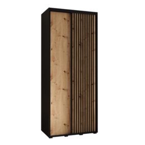 Armoire Lanko 1 a portes coulissantes H. 235,2 x L. 100 x P. 45 2 portes