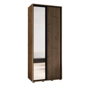 Armoire Lanko 1 a portes coulissantes H. 235,2 x L. 100 x P. 45 2 portes