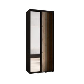 Armoire Lanko 1 a portes coulissantes H. 235,2 x L. 100 x P. 45 2 portes