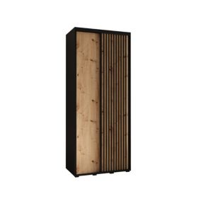 Armoire Lanko 1 a portes coulissantes H. 235,2 x L. 100 x P. 60 2 portes