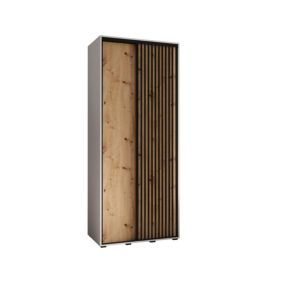 Armoire Lanko 1 a portes coulissantes H. 235,2 x L. 110 x P. 45 2 portes