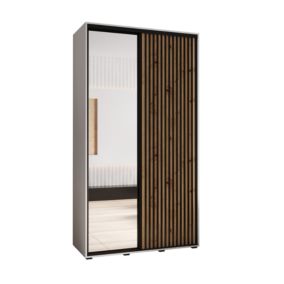 Armoire Lanko 1 a portes coulissantes H. 235,2 x L. 130 x P. 45 2 portes