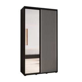 Armoire Lanko 1 a portes coulissantes H. 235,2 x L. 130 x P. 45 2 portes