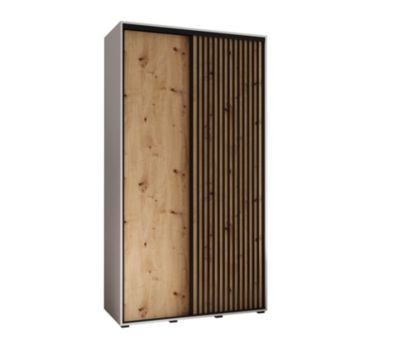 Armoire Lanko 1 a portes coulissantes H. 235,2 x L. 140 x P. 45 2 portes