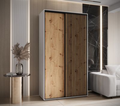 Armoire Lanko 1 a portes coulissantes H. 235,2 x L. 140 x P. 45 2 portes