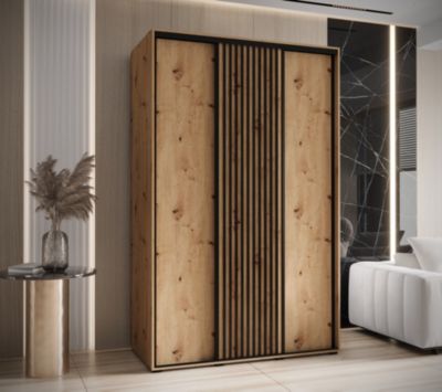 Armoire Lanko 1 a portes coulissantes H. 235,2 x L. 150 x P. 45 3 portes