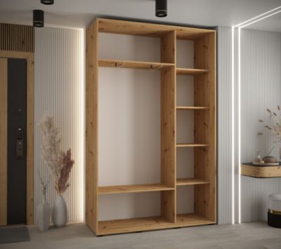 Armoire Lanko 1 a portes coulissantes H. 235,2 x L. 150 x P. 45 3 portes